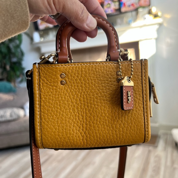 Authentic Coach Mini Rouge Crossbody - Picture 2 of 6